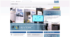 Desktop Screenshot of durr-cyplan.com